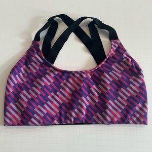DYI Pink and Purple Sports Bra Small